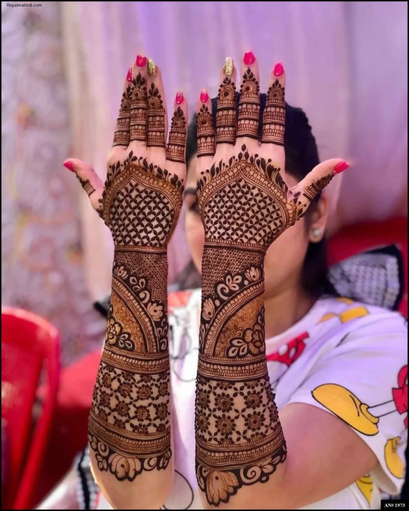 253+ simple mehndi design photo