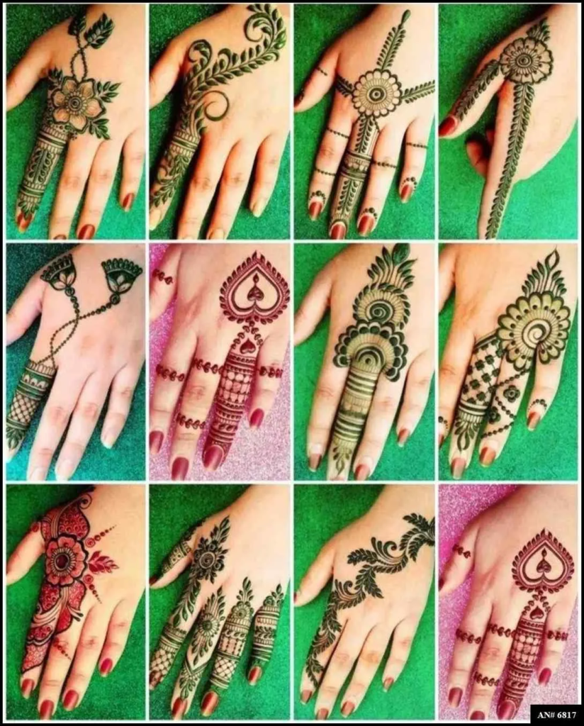 253+ simple mehndi design photo