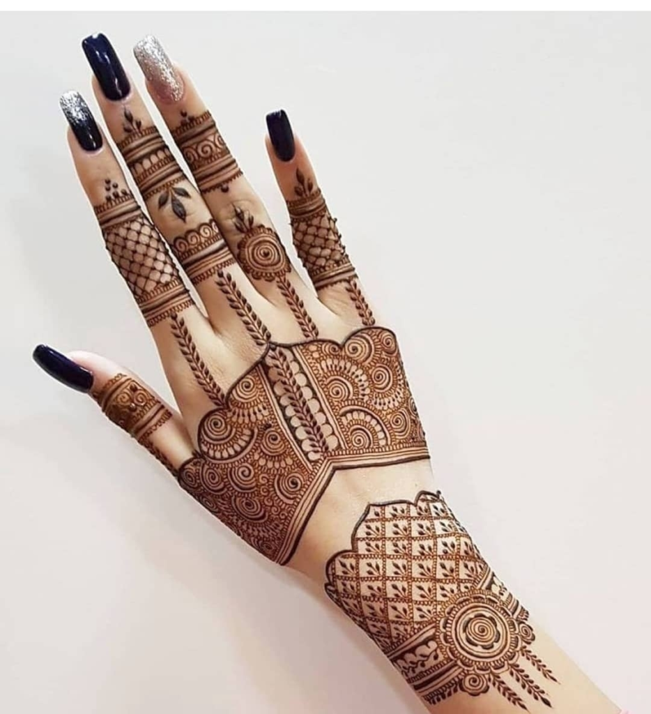 253+ simple mehndi design photo