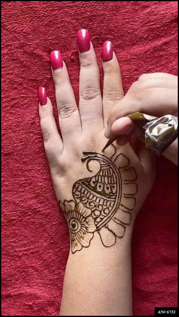 253+ simple mehndi design photo