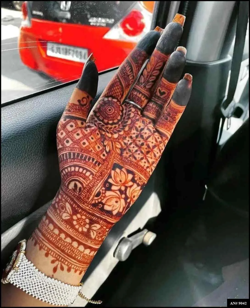 253+ simple mehndi design photo