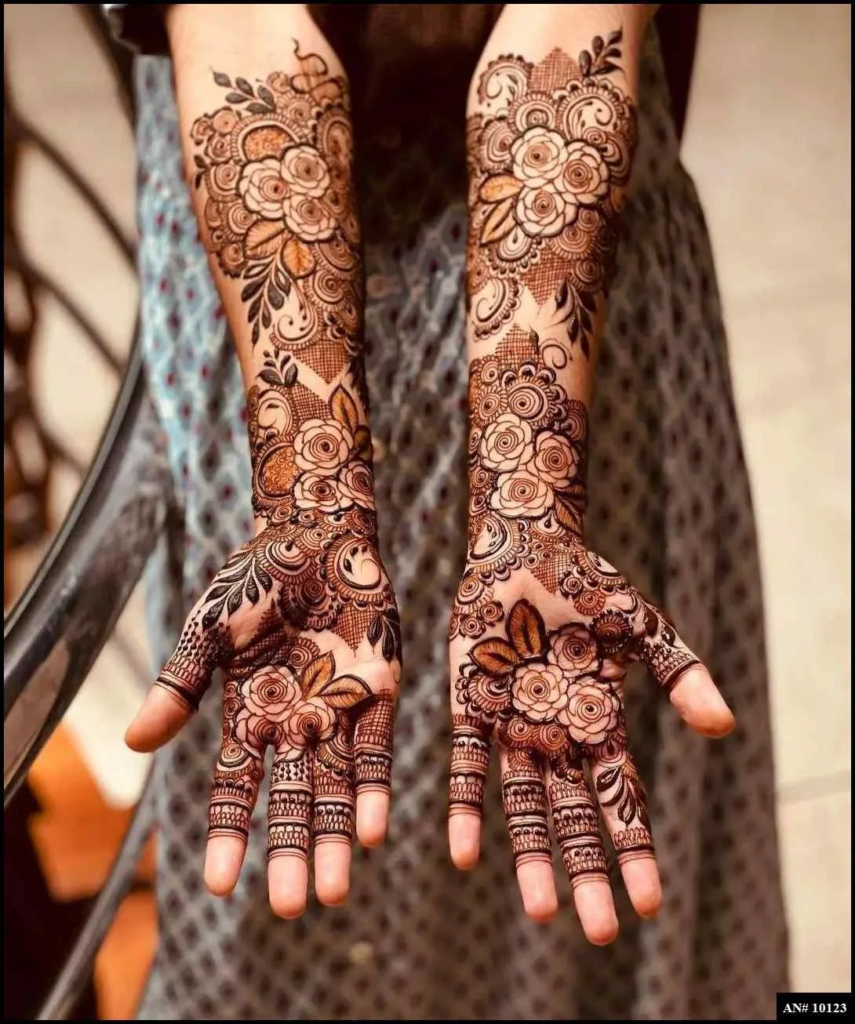 253+ simple mehndi design photo