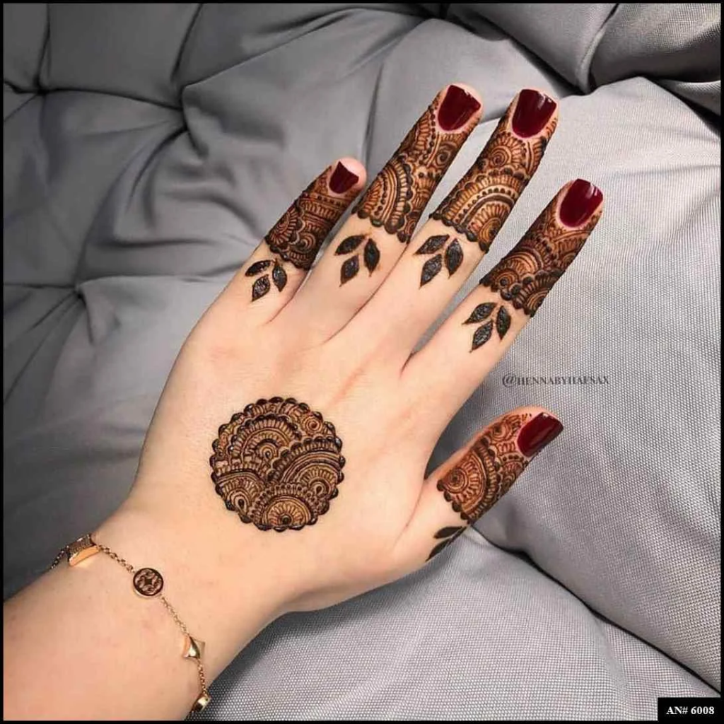 253+ simple mehndi design photo