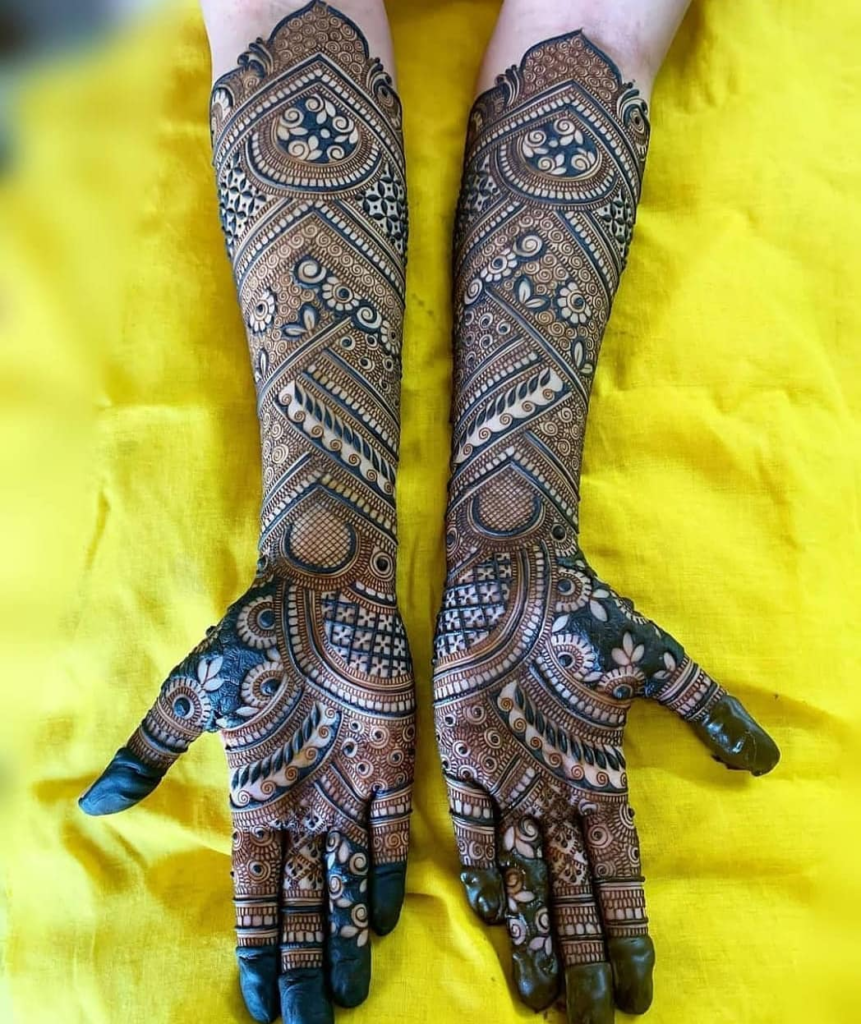 253+ simple mehndi design photo