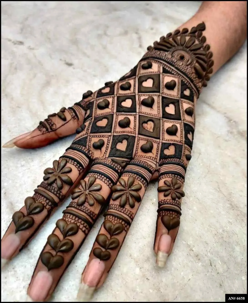 253+ simple mehndi design photo