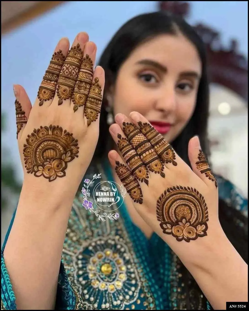 253+ simple mehndi design photo