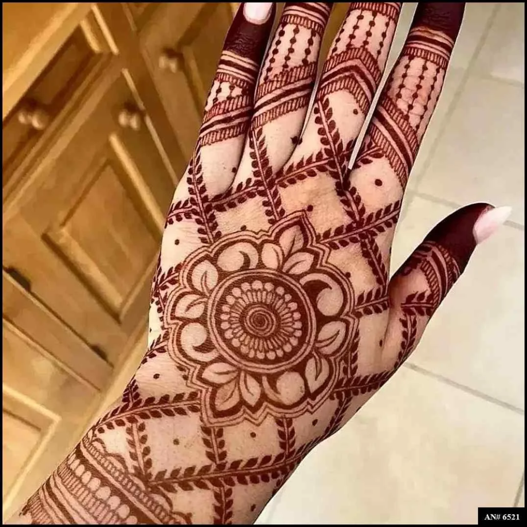 253+ simple mehndi design photo