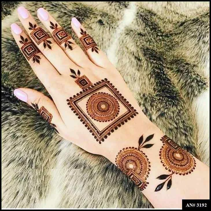 253+ simple mehndi design photo