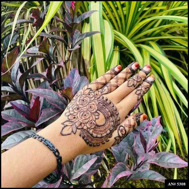 253+ simple mehndi design photo