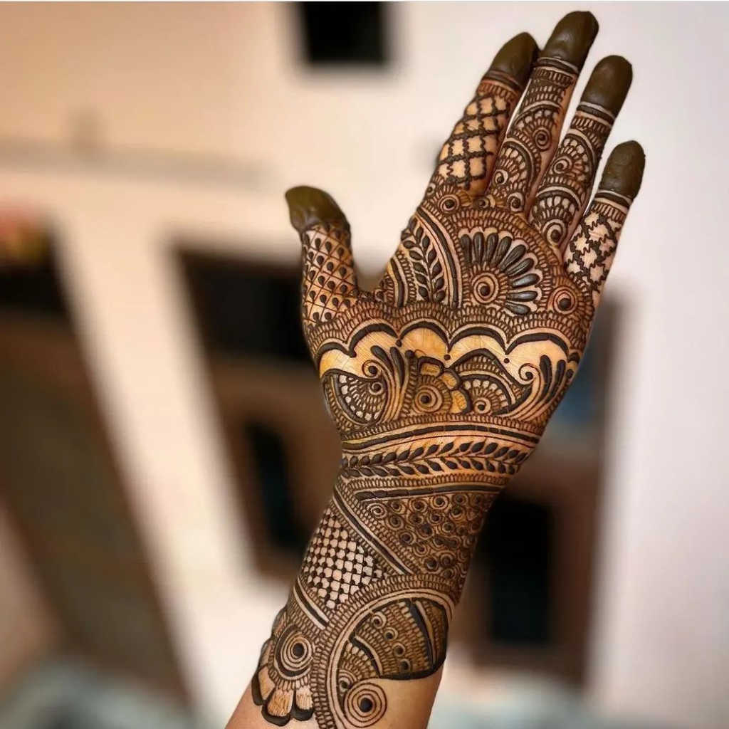 253+ simple mehndi design photo