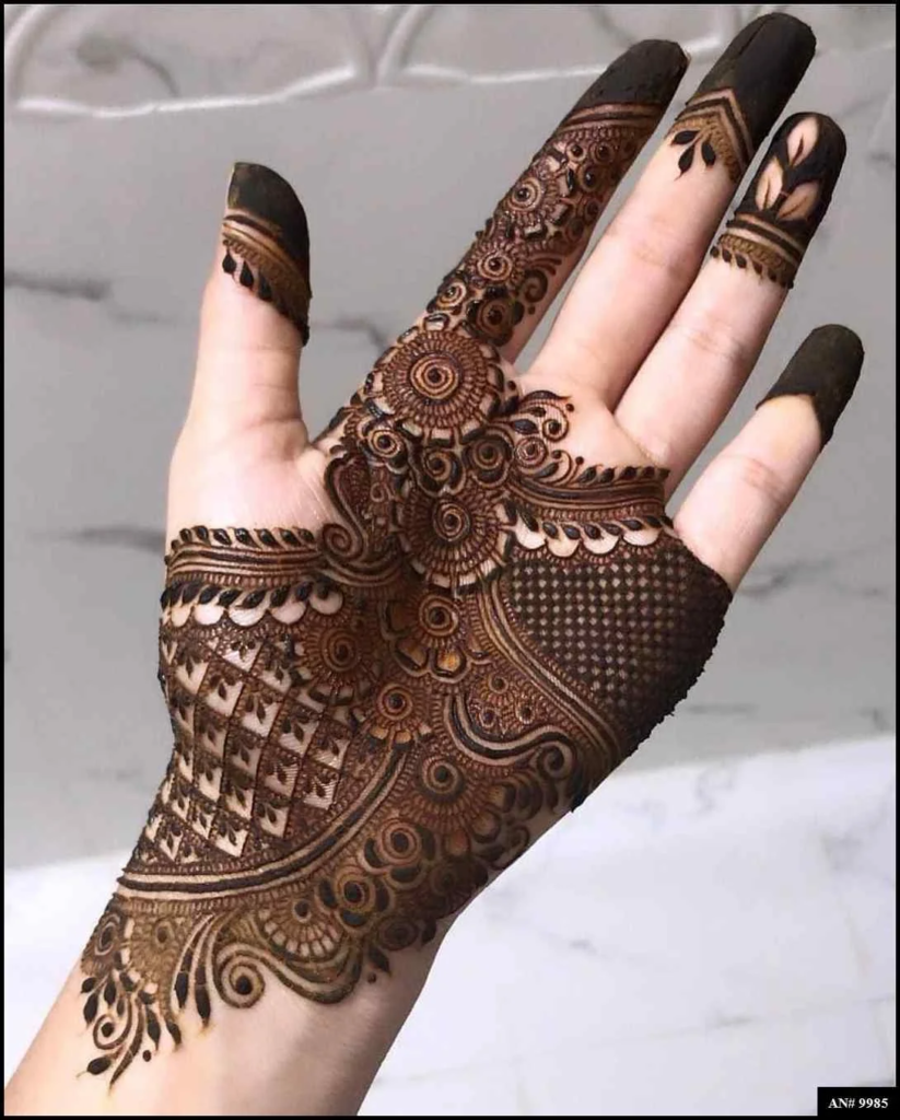 253+ simple mehndi design photo