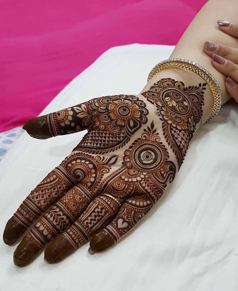 253+ simple mehndi design photo