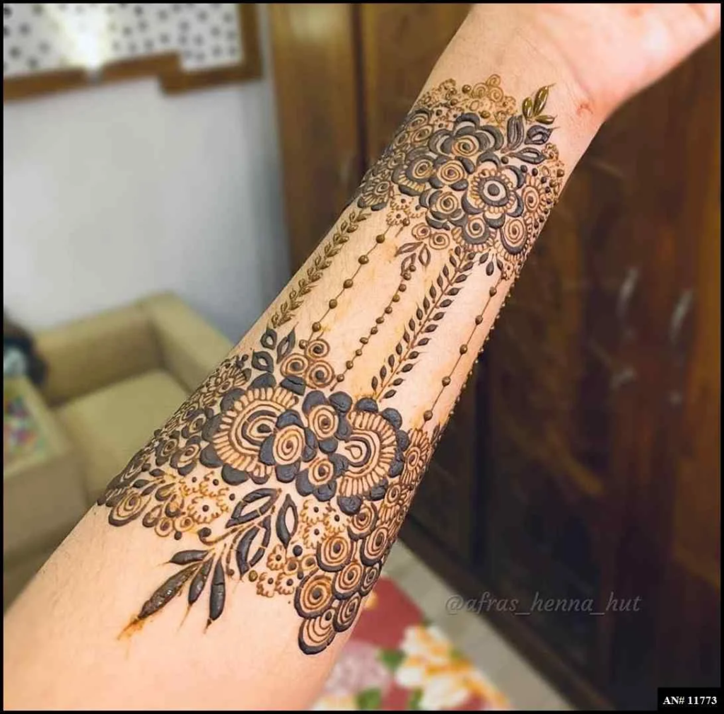 253+ simple mehndi design photo