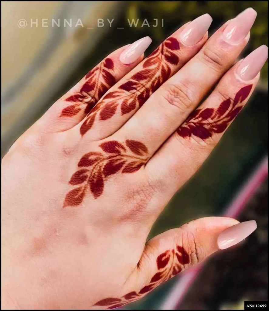 253+ simple mehndi design photo