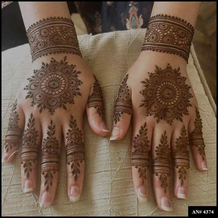 253+ simple mehndi design photo