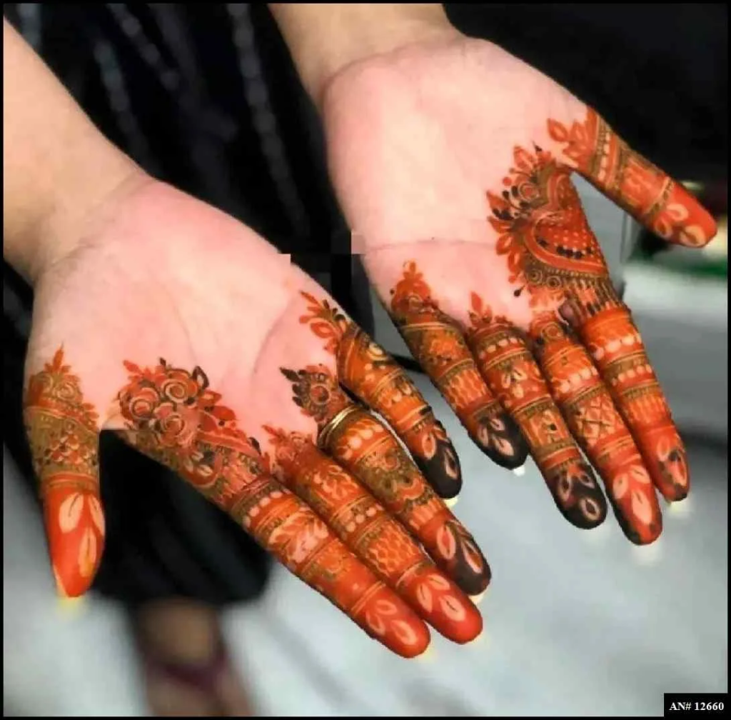 253+ simple mehndi design photo