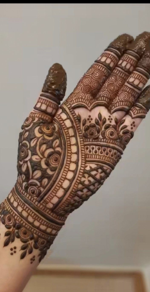 Peacock Mehndi Design