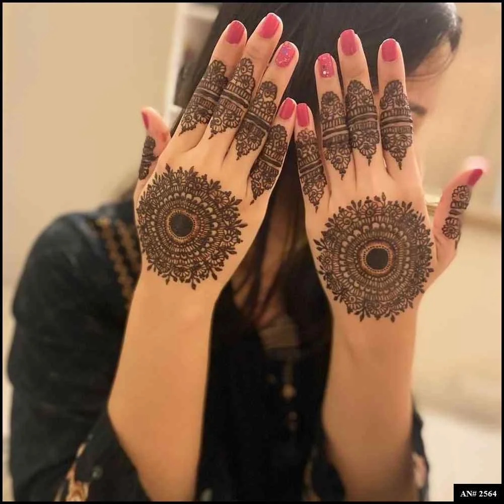 253+ simple mehndi design photo