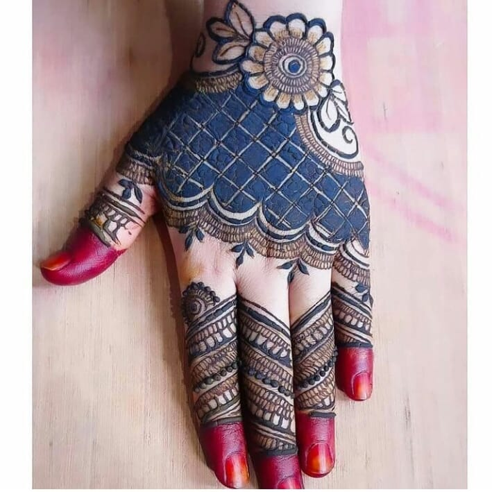 253+ simple mehndi design photo