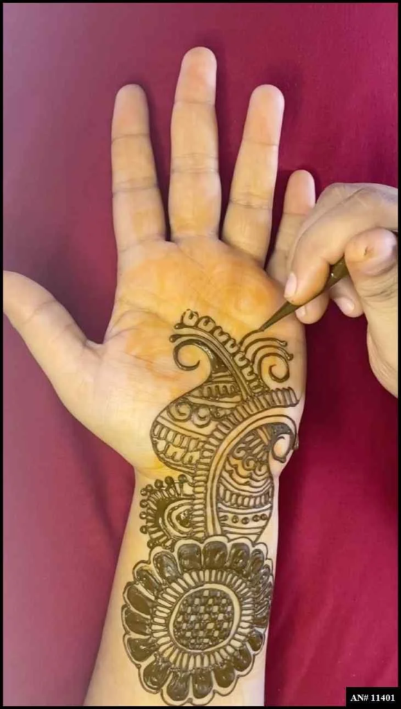 253+ simple mehndi design photo