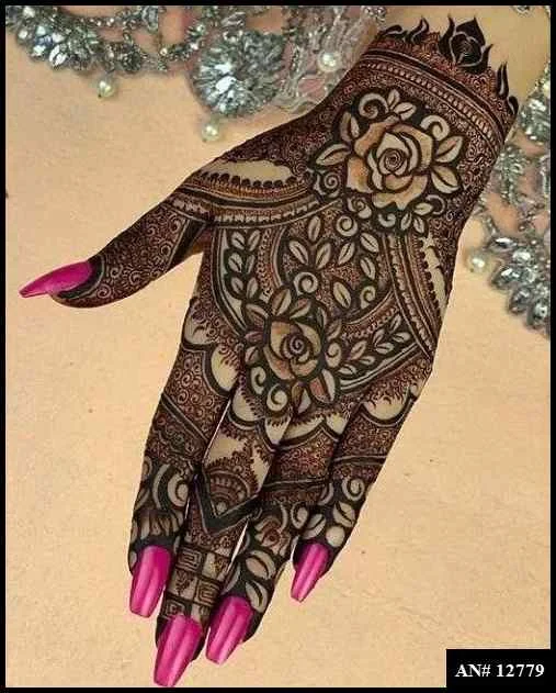 253+ simple mehndi design photo