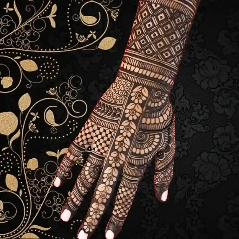 150+ Latest Simple mehndi design for girls