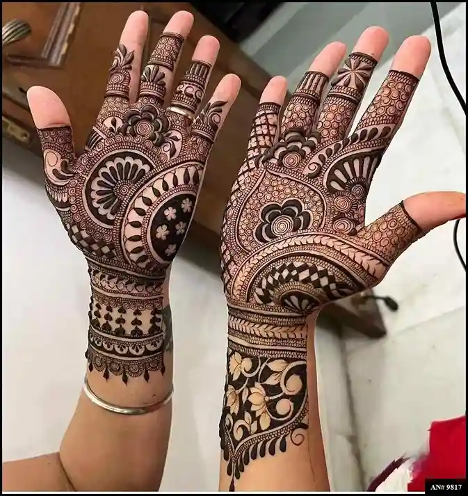 150+ Latest Simple mehndi design for girls