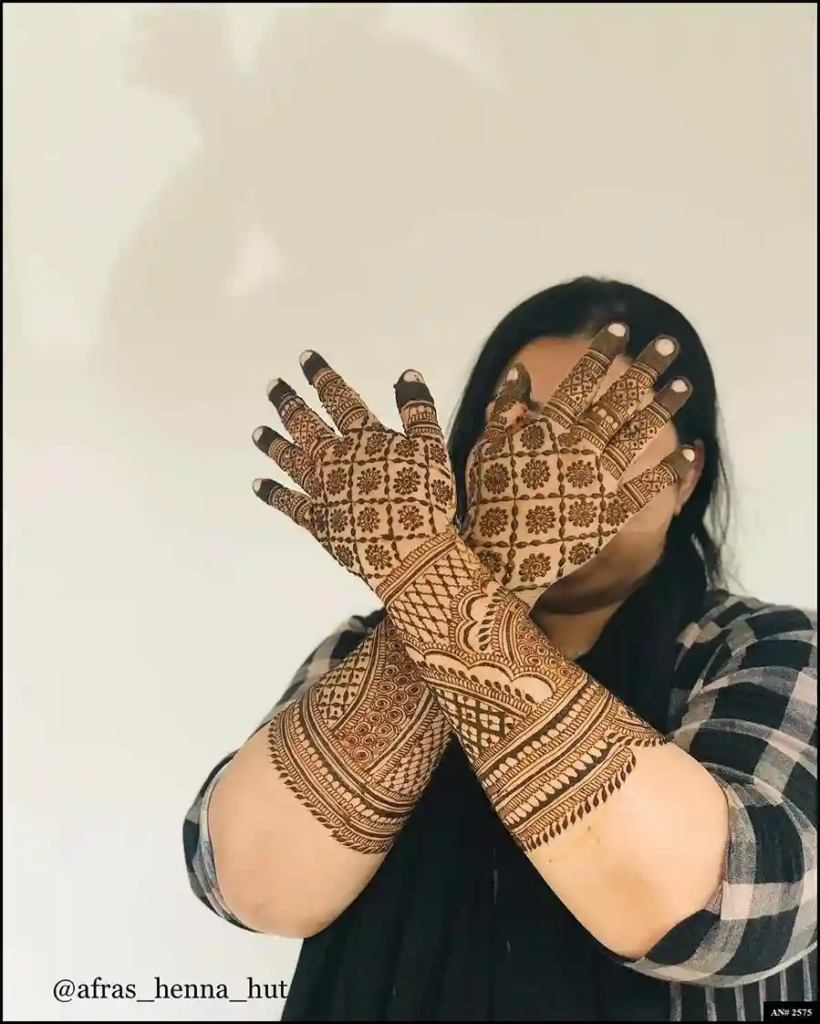 150+ Latest Simple mehndi design for girls