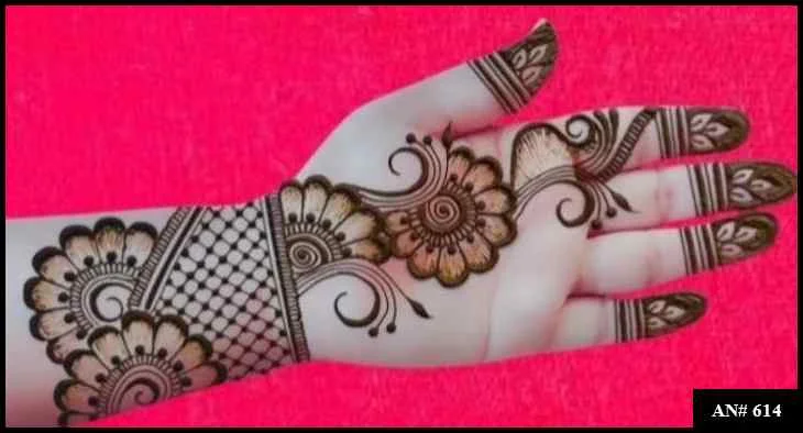 150+ Latest Simple mehndi design for girls