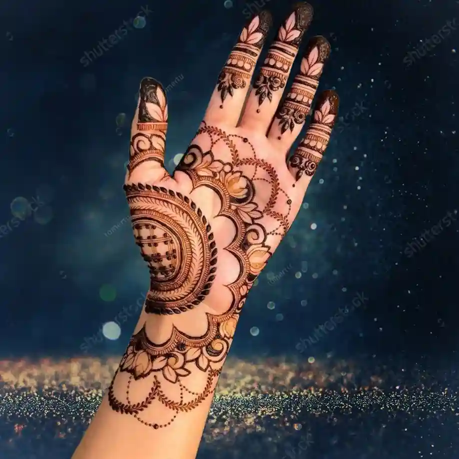 150+ Latest Simple mehndi design for girls