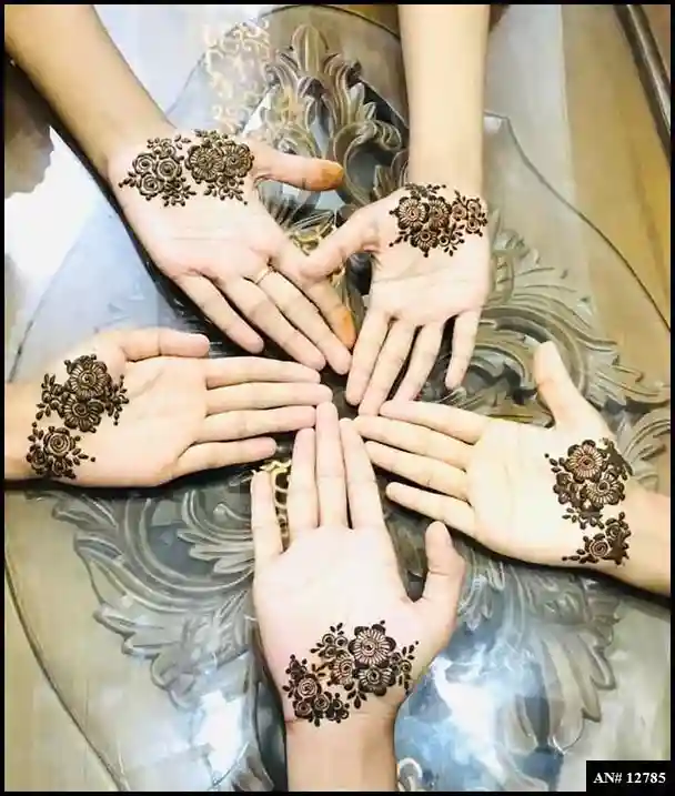 150+ Latest Simple mehndi design for girls