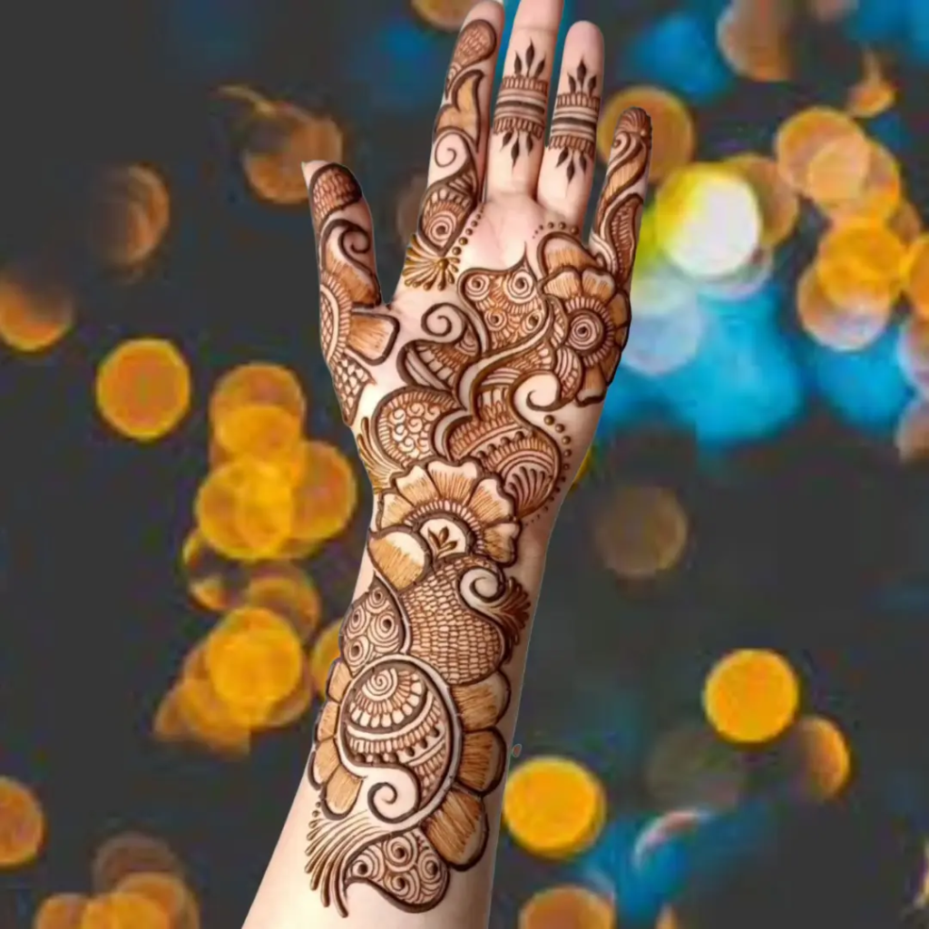 150+ Latest Simple mehndi design for girls