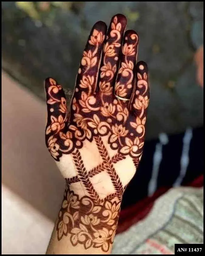 150+ Latest Simple mehndi design for girls