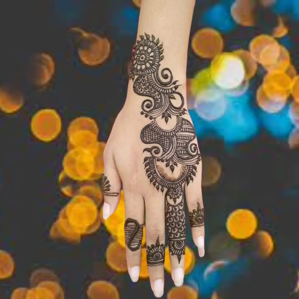 150+ Latest Simple mehndi design for girls