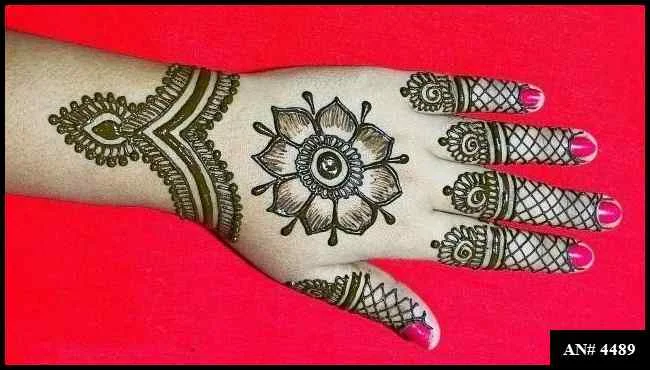 150+ Latest Simple mehndi design for girls