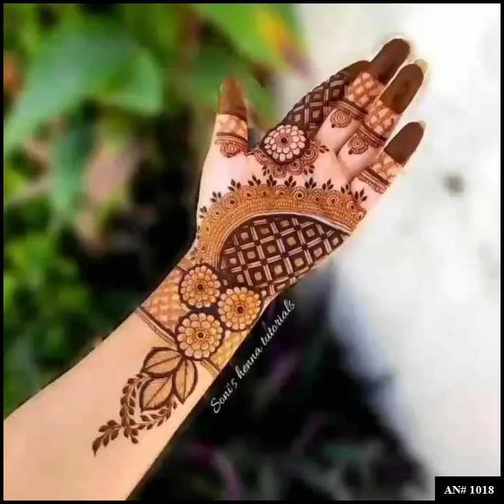 150+ Latest Simple mehndi design for girls