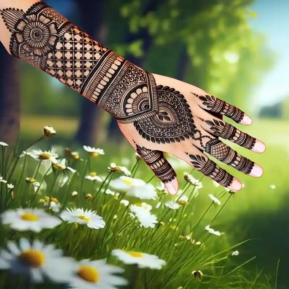 150+ Latest Simple mehndi design for girls