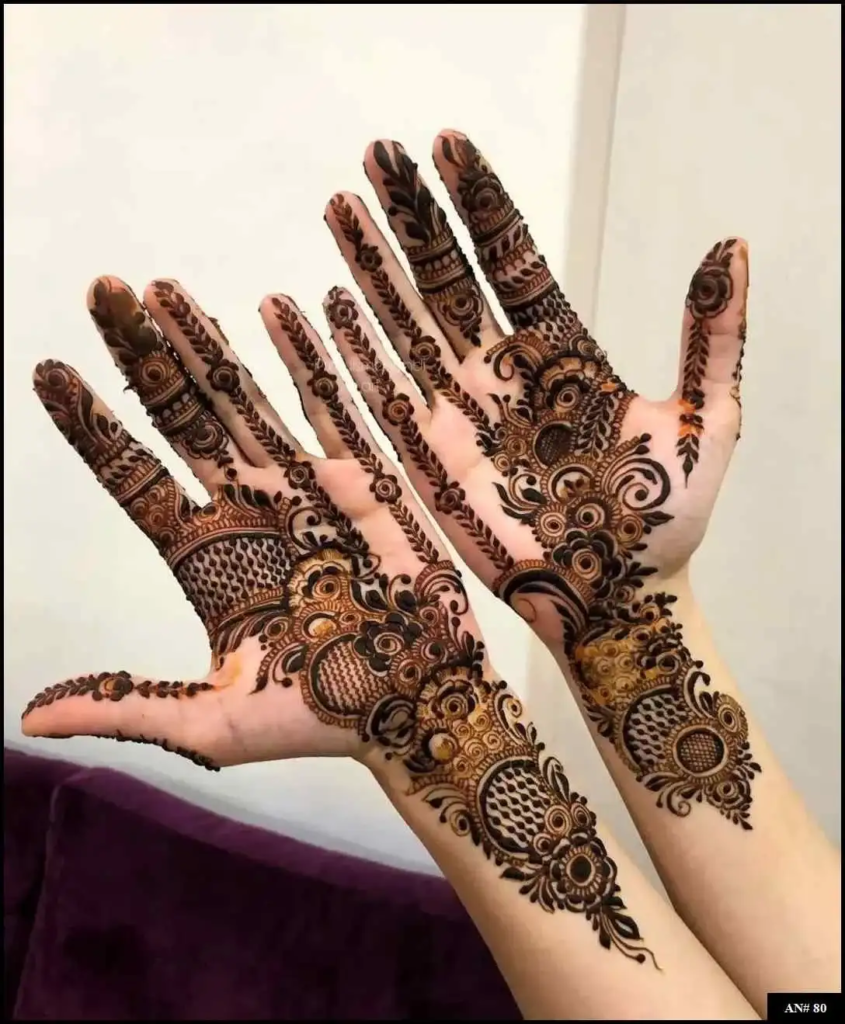 150+ Latest Simple mehndi design for girls