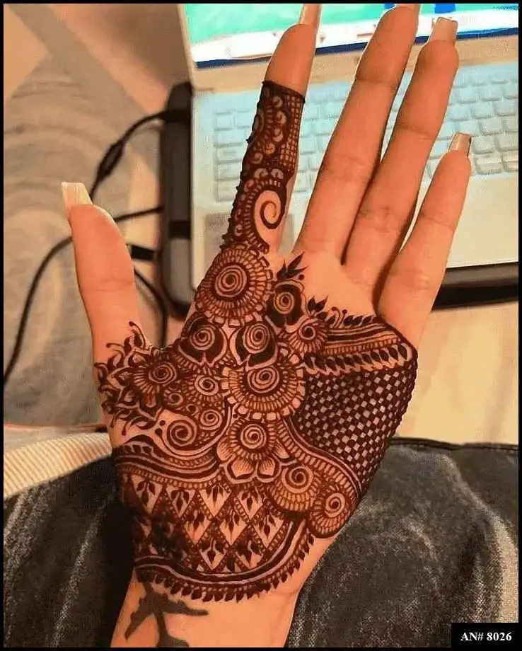 150+ Latest Simple mehndi design for girls