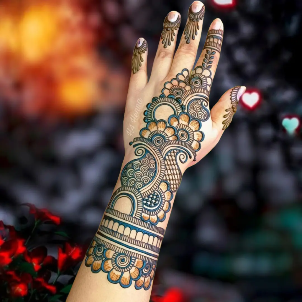 150+ Latest Simple mehndi design for girls