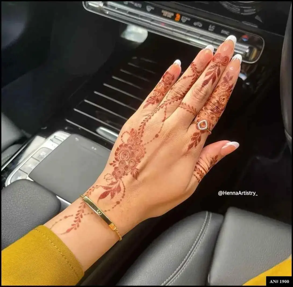 150+ Latest Simple mehndi design for girls