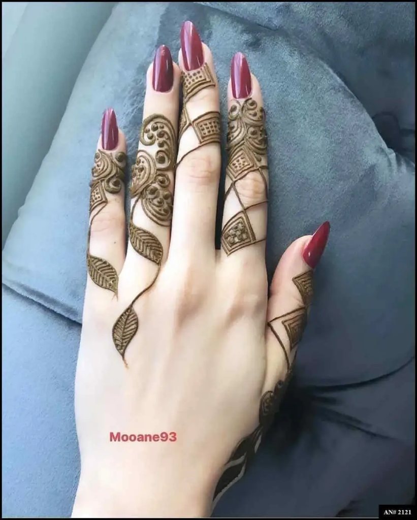 150+ Latest Simple mehndi design for girls