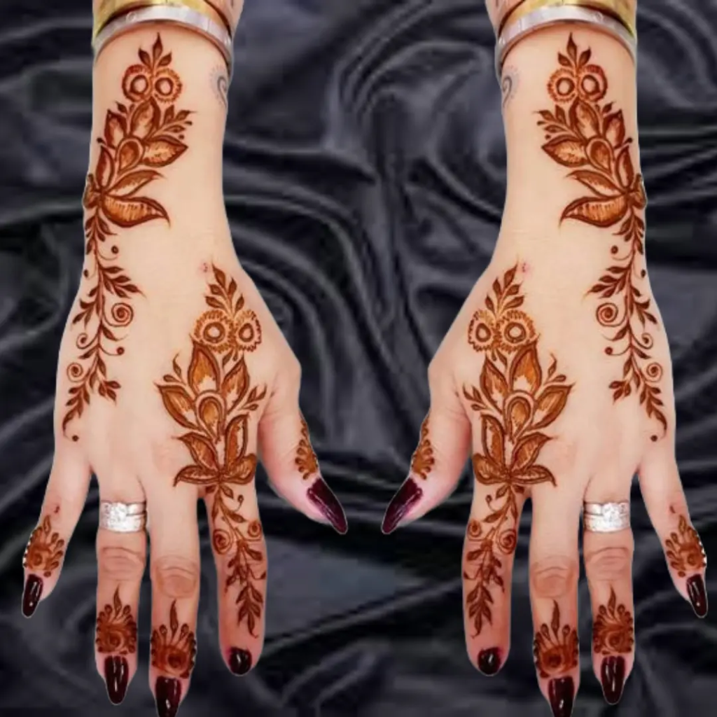 150+ Latest Simple mehndi design for girls