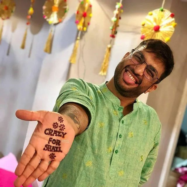 Boys Mehndi Design Photos