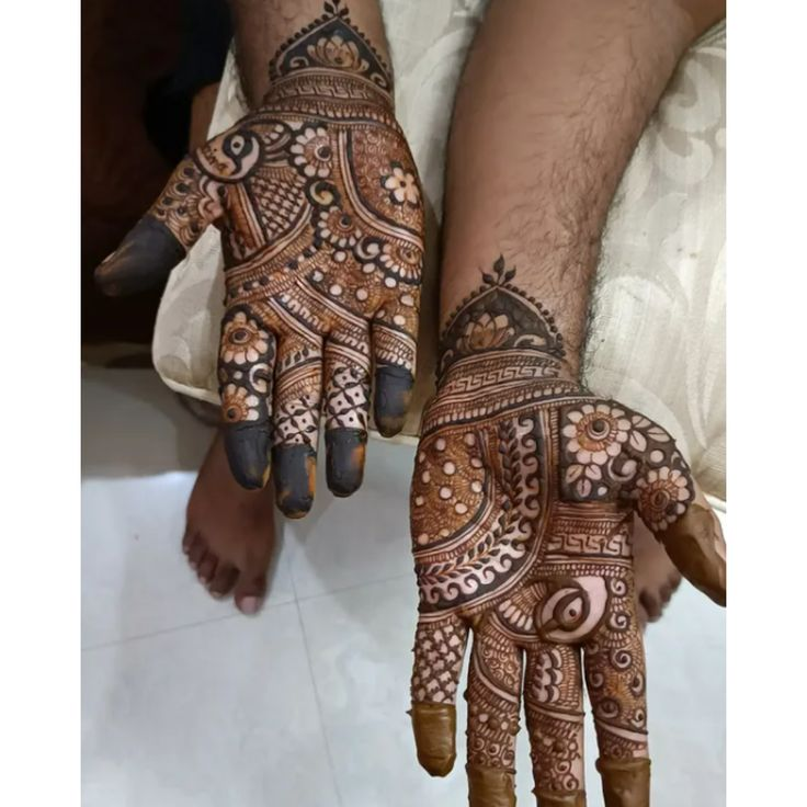 Boys Mehndi Design Photos