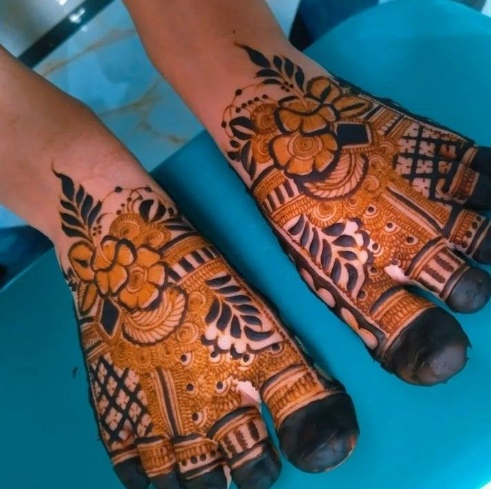 Boys Mehndi Design Photos