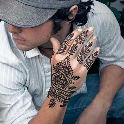 Boys Mehndi Design Photos