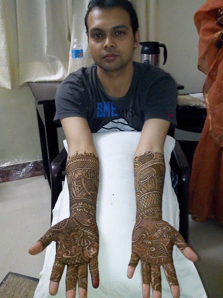 Boys Mehndi Design Photos