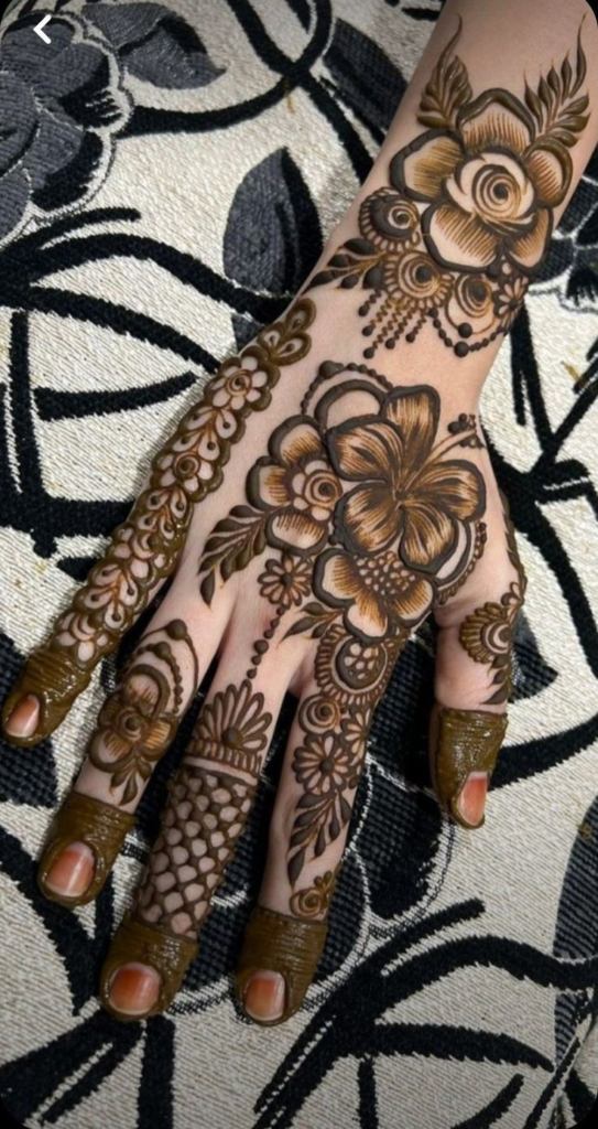 Peacock Mehndi Design