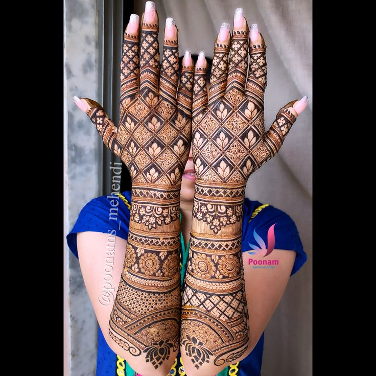 Engagement Mehndi Design